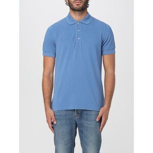Tom Ford Polo Shirt Men Gnawed Blue